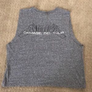 Bravado Tops - METALLICA crop top tank perfect with shorts Bravado Tops - METALLICA crop top tank perfect with shorts